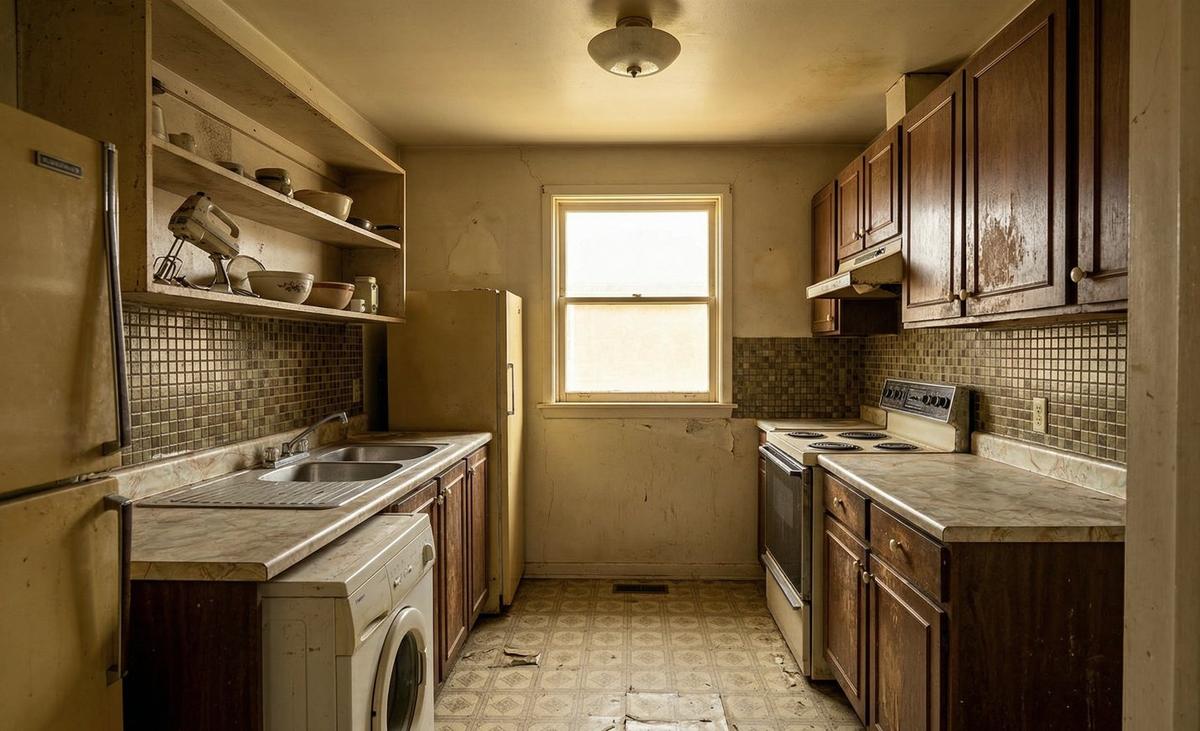 Küche Vorher – Renovation 1